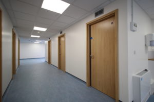 TRADA certified fire door